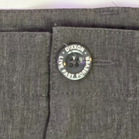 Dixxon Shorts Mens 40 Gray Performance Stretch Chino Golf Hybrid - Picture 2 of 11